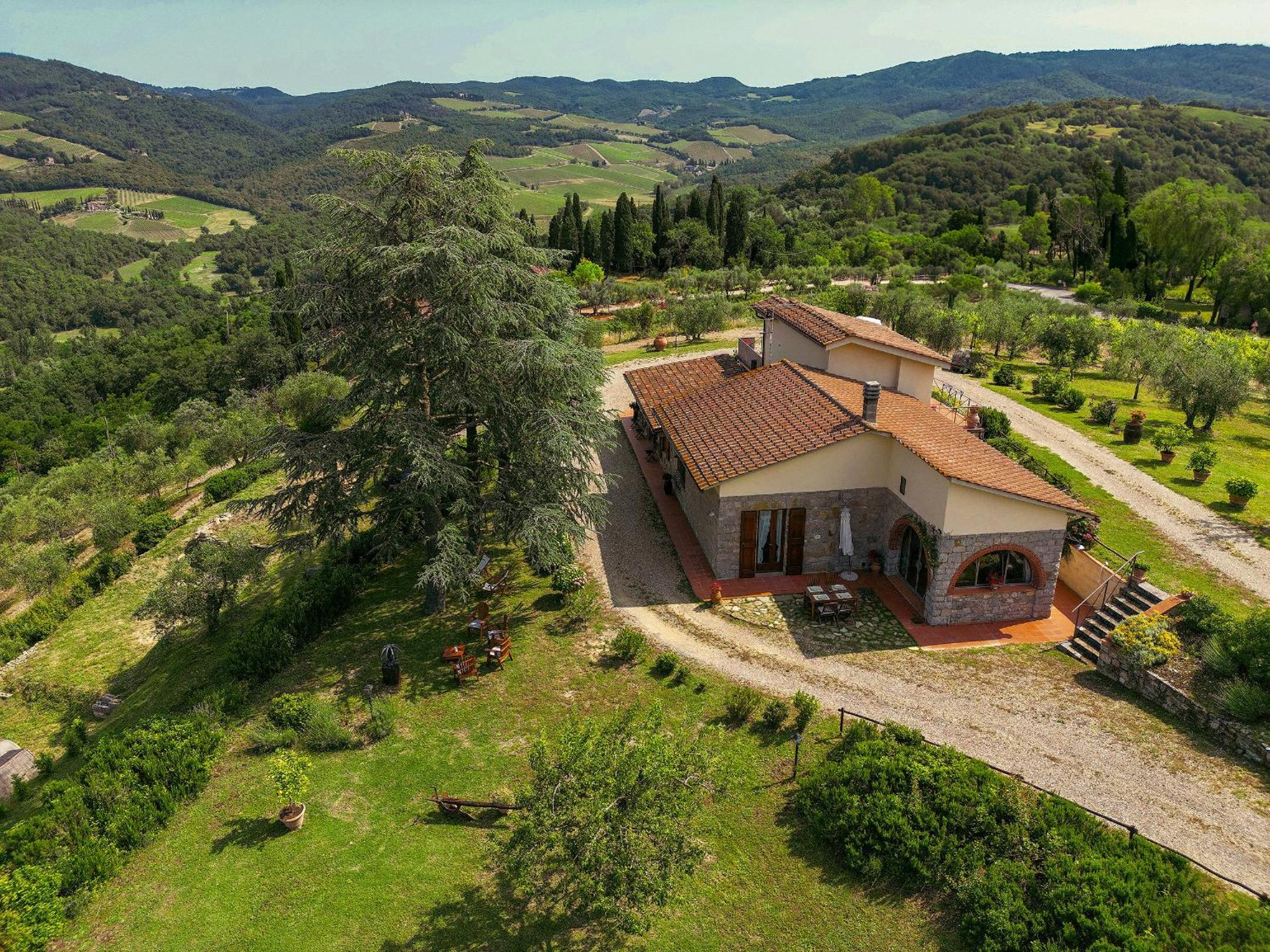 Tenuta Il Poggetto Рада ин Шанти Экстерьер фото