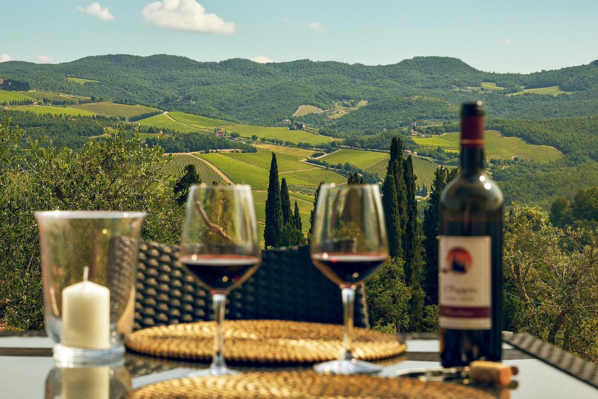 Tenuta Il Poggetto Рада ин Шанти Экстерьер фото