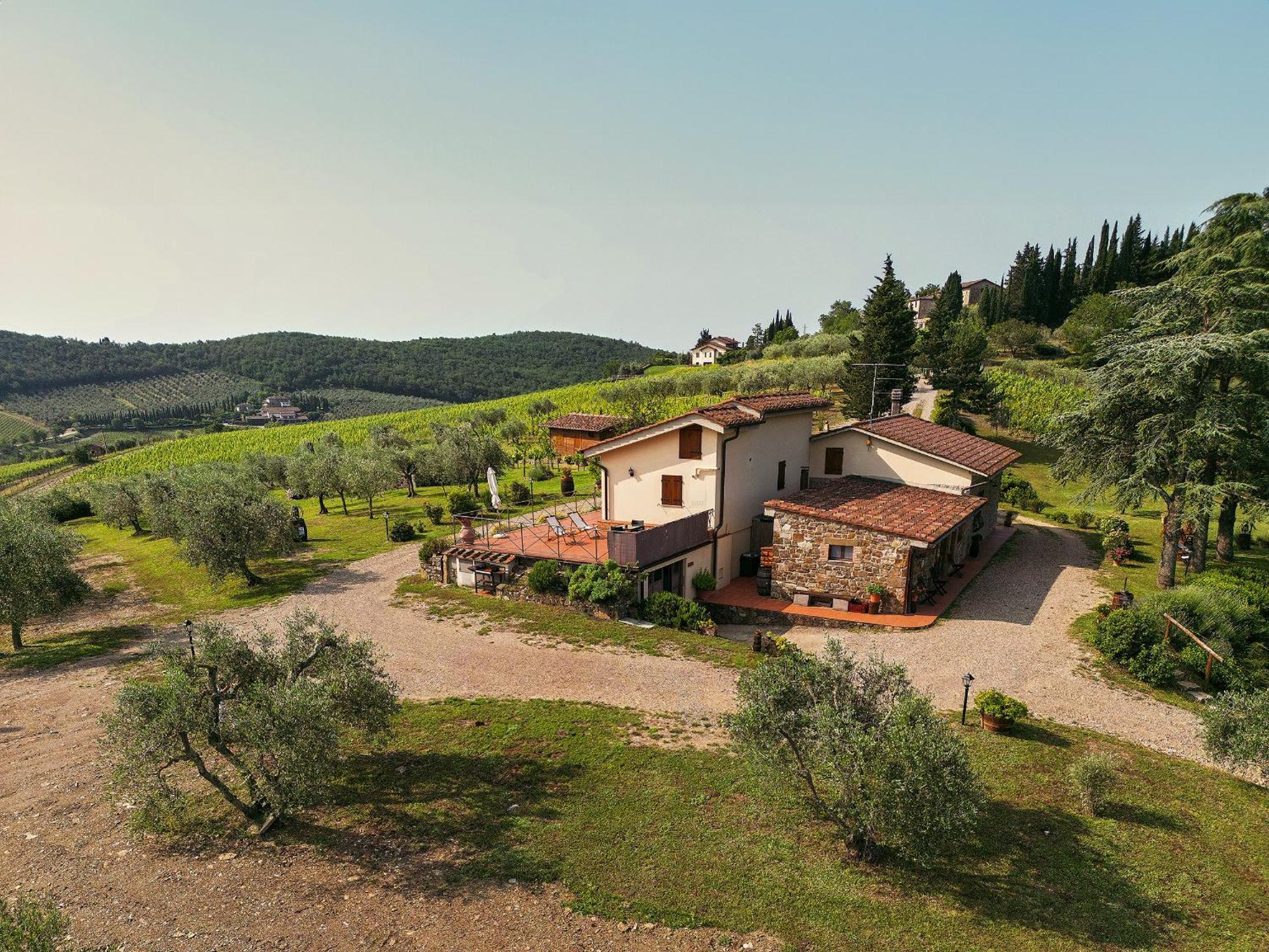 Tenuta Il Poggetto Рада ин Шанти Экстерьер фото